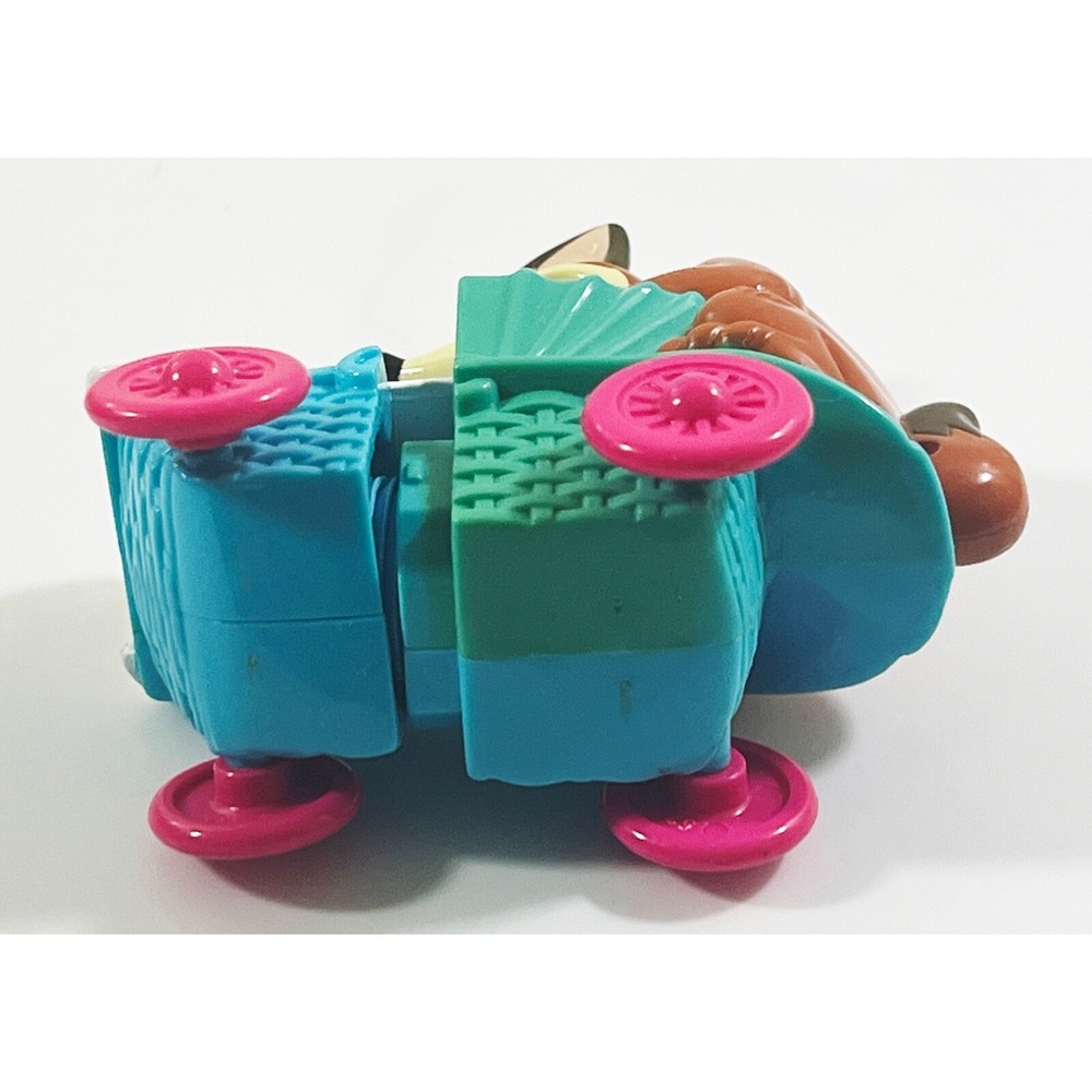 Animaniacs Mindy and Buttons Toy Baby Carriage 1994 Mcdonalds Happy‎ Meal - Picture 6 of 8